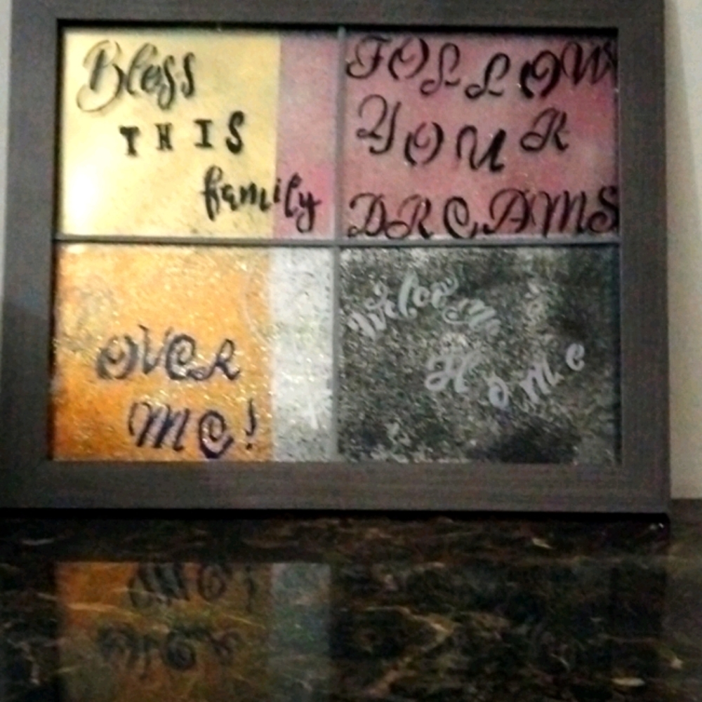 Glitter window